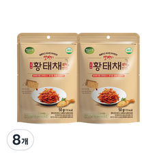 바다소리 황태채 즉석 반찬, 50g, 8개