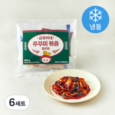 금영이네 주꾸미 볶음 210g + 소스 90g 밀키트 세트 (냉동), 주꾸미 210g, 6세트