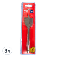 WORKPRO 六角柄蝴蝶鑽頭 35 x 152 mm WP402063, 3個