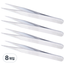 루머스 NDP085 미용 핀셋, 8개입