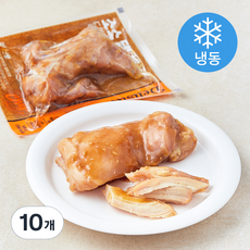 딜리스틱 소스 닭다리살 갈릭산향 (냉동), 100g, 10개