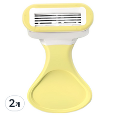 Market Ring 女性用多款除毛刀 黃色, 1入, 2個