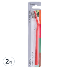 Chiyu 六角形握柄雙重彎曲結構 16 / 26度 牙刷 6240 0.1mm 隨機出貨, 1入, 2個