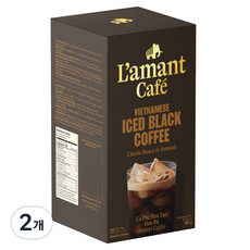 라만트 베트남 르 끌라시끄 2in1 설탕 블랙커피, 16g, 12개입, 2개