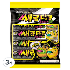 CROWN 皇冠 酸酸甜甜綜合 4入, 116g, 3個