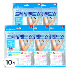 뉴바이오 W 드레싱 밴드 백색, 10개, 6개입