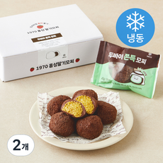 홍성딸기모찌 두바이 쫀득 모찌 (냉동), 40g, 2개, 6개입
