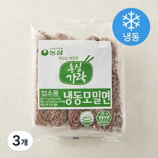 농심가락 모밀면 5개입 (냉동), 1.25kg, 3개