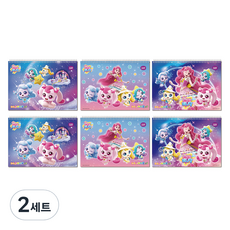 스튜디오에잇 캐치티니핑 시즌5 두꺼운 스케치북 3종 x 2p 세트, 2세트