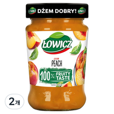 Lowicz 水蜜桃果醬, 2個, 280g