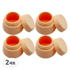 아이앤지마켓 여행용 크림 용기 4p + 파우치 세트, 2세트, 상품8