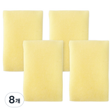 소소모소 사각사각 샤워타월, 2개입, 8개