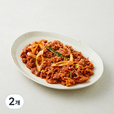 집반찬연구소 한돈 매콤제육볶음 반조리, 350g, 2개