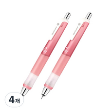 제브라 델가드 GR 0.5 샤프펜슬 CORAL PINK, 0.5mm, 4개
