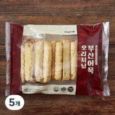 영자어묵 오리지널 부산어묵봉, 750g, 5개