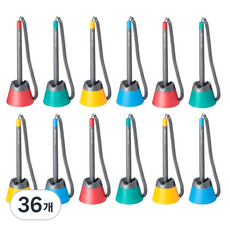 Culture Pencil Stop Pen S2 0.7mm, 混合顏色, 36個