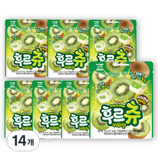 서주 후르츄 츄잉캔디 키위맛, 42g, 14개