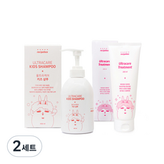 Recipe Box Ultra Care 兒童洗髮水 450ml + Treatment 200ml 套組, 2組