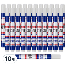 DONG-A 油性麥克筆 圓頭 12支, 藍色, 10個