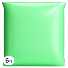 데일리온 부드러운 찰흙 100g, 네온그린, 6개