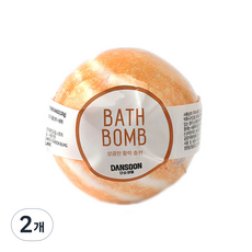 단순생활 거품 입욕제 배스밤 망고향, 150g, 2개