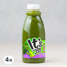 풀무원 잇츠그린 브로콜리, 500ml, 4개