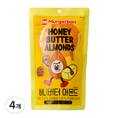 머거본 허니버터아몬드, 4개