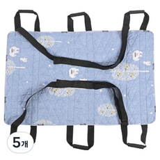 MPINI 肩帶移動墊 輔助床 護理用品 藍色 110 x 70 cm, 5個