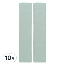 미소로운 다이어리 볼펜 홀더 S 16.5 x 3.5 x 0.5 cm, 라이트블루, 10개