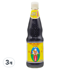 헬시보이 씬 소이 소스 태국 간장, 700ml, 3개