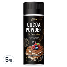 Bread Garden 罐裝可可粉, 180g, 5罐