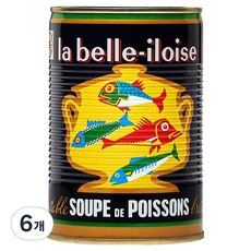 la belle-iloise 正宗布列塔尼魚湯, 6個, 400g