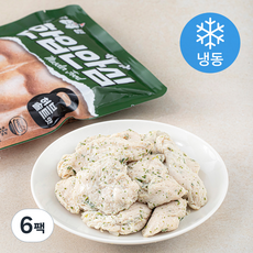 닭형 한입안심 허브솔트맛 (냉동), 120g, 6팩