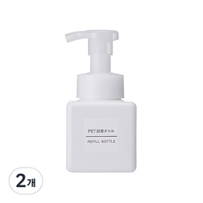 Alleophom 彩色按壓瓶 250ml, 白色, 2個