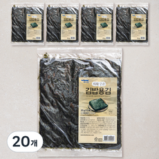 바다원 직화 구운 김밥용김 10개입, 20개, 20g