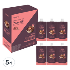 죽이야기 짜먹는 달콩팥죽 6p, 5개, 1.02kg