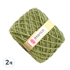 iHanco 娃娃線 編織線 70g, 橄欖綠