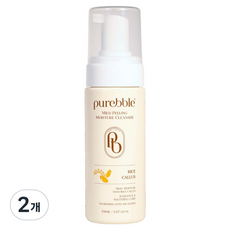 퓨어블 마일드필링 라이스캘러스 모이스처 클렌저, 2개, 150ml