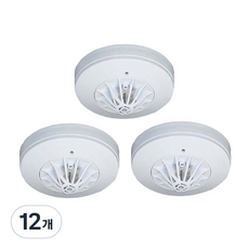 Mirae Tech恆溫式點型探測器, 12個, 白色