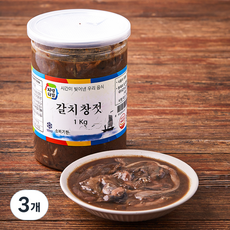 자연다감 갈치창젓, 1kg, 3개