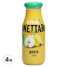 Bibio Inettari Pera 梨, 4個, 200ml
