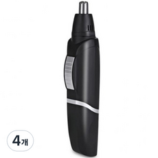 Roimaster 防水電動鼻毛修剪器, KEMEI-511, 黑色, 4個