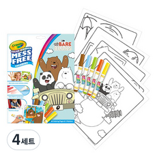 크레욜라 메스프리 위베어 베어스 칼라마카 세트, 5색, 4세트