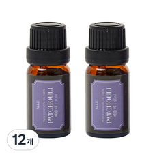 알레 비건 아로마 에센셜 오일 패츌리, 10ml, 12개