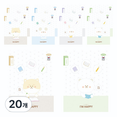 PENPIA 1000 國小 裝訂 雙面 圖畫日記本, 20個, 隨機出貨