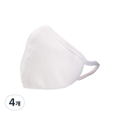 두원사이언스 3D 이편한 방한대 흰색, 1개입, 4개, 화이트