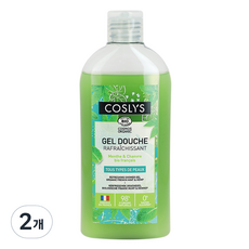 코슬리스 바디워시 민트 앤 헴프, 250ml, 2개