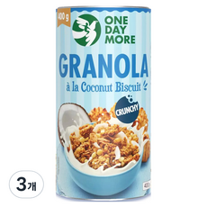 원데이모어 코코넛 그래놀라 시리얼, 3개, 400g