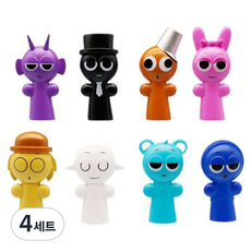 아트조이 스프런키 피규어 8종 세트 1세대, 4세트