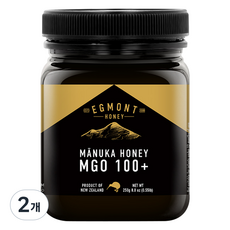 에그몬트 멀티플로랄 마누카 허니 MGO 100+, 250g, 2개